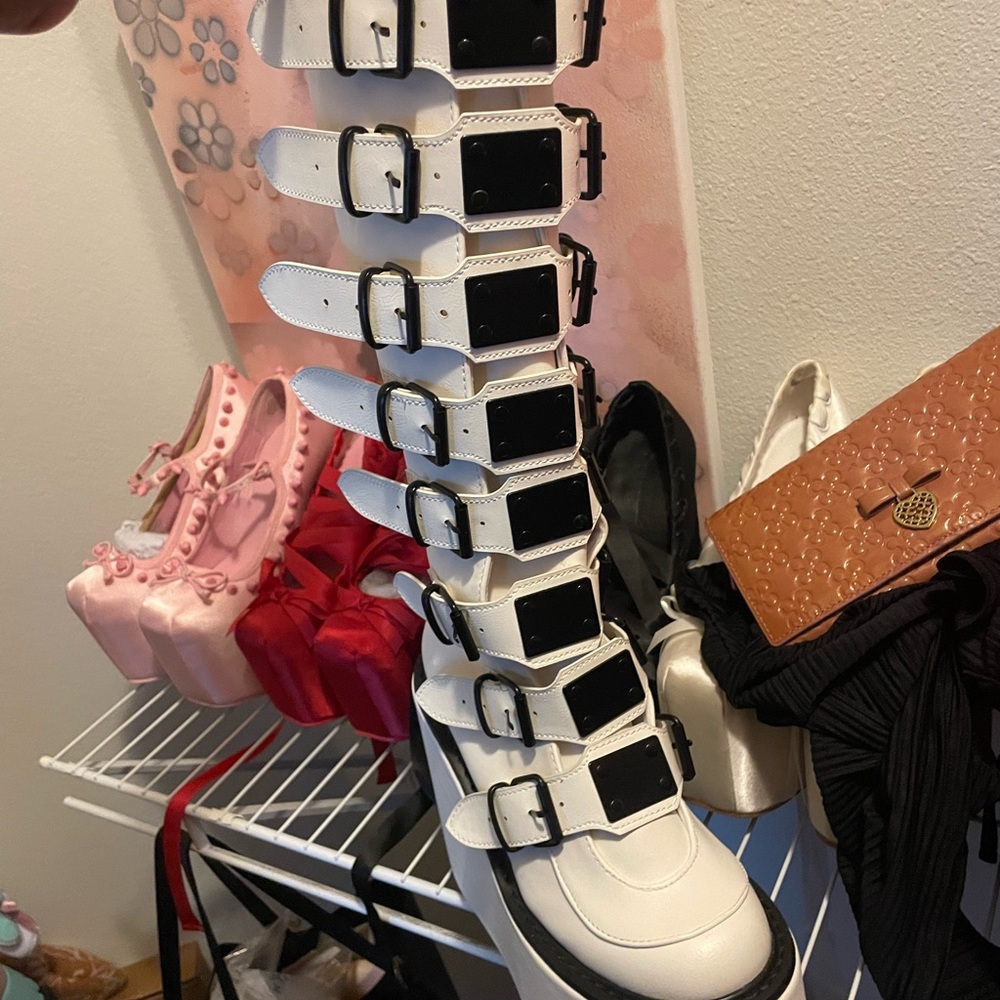 Icy Trinity Demonia Boots